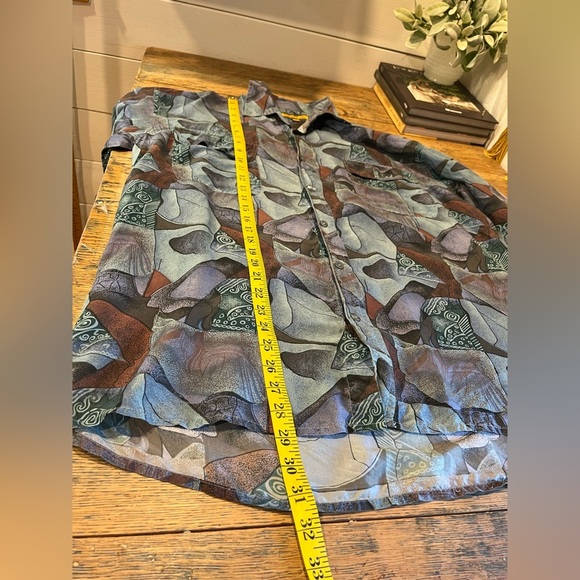 TRADIZIONI Vintage Silk Shirt M (Unisex) - Picture 7 of 7